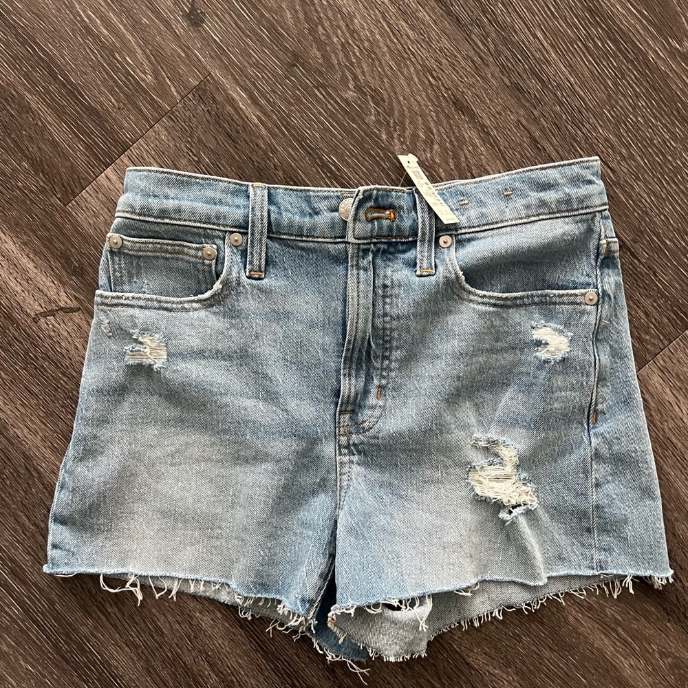 Madewell NWT 26 Perfect Jean Shorts